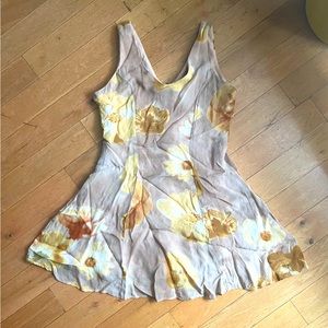 Vintage Floral Babydoll Dress